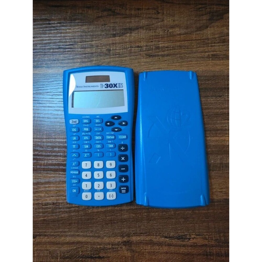 Texas Instruments TI-30XIIS Scientific Calculator Blue